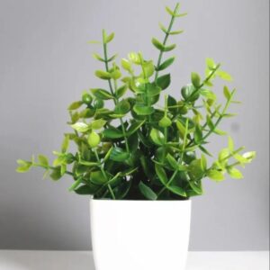 Artificial Plants Mini Potted Plant Small Greenery Decor for Indoor Home Farmhouse Aesthetic Bedroom Shelf Office Desk Bathroom Decoration