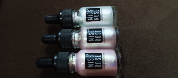 Miss Rose Professional Makeup High Beam Liquid Glitter Highlighter 10ml