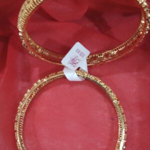 Artificial gold bangles size 2.6