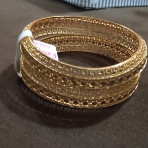 Artificial gold bangles size 2.6