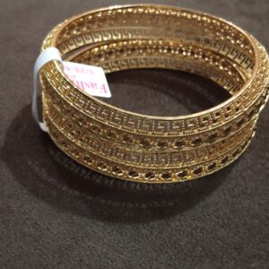 Artificial gold bangles size 2.6