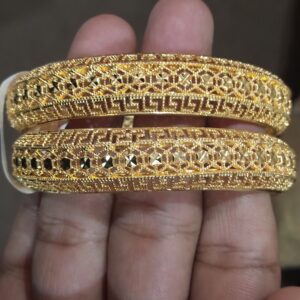 Artificial gold bangles size 2.6