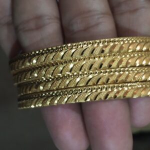 Artificial gold bangles size 2.6