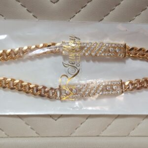 Gold/Silver Color Chain Link Bracelet for Women Ladies New Style Bracelet Jewelry