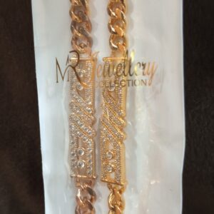 Gold/Silver Color Chain Link Bracelet for Women Ladies New Style Bracelet Jewelry