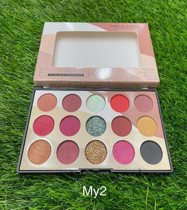 Miss Rose Eye Shadow 15 Color Palette