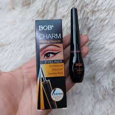 Bob Charm Painting Depicts Eyeliner Black